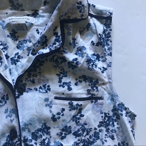 Liz Claiborne Floral PJ Set - Picture 4 of 7